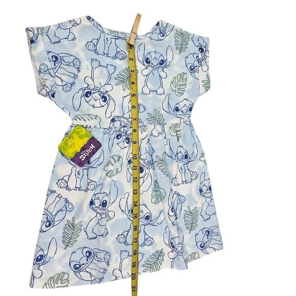 Disney STITCH Girls Short Sleeve Crew Neck Dress – Sizes XS or Small NWT - Picture 15 of 15